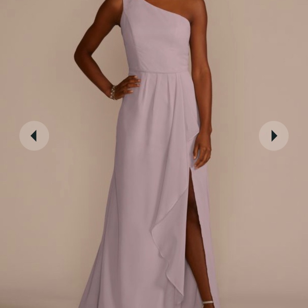 David’s Bridal Bridesmaid Dress Lavender Haze
